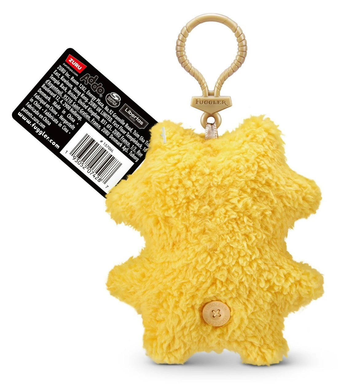 Fuggler - Keychain - Series 5 = Yellow Sir Knobbynuts 2024 #107122