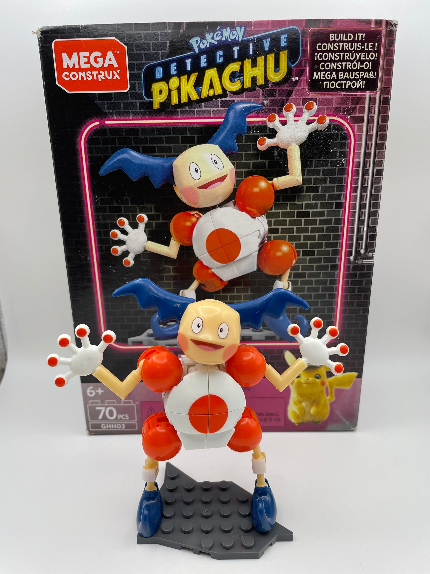 Mega Construx Pokemon Detective Detective Pikachu Mr Mime