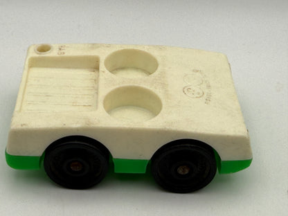 Fisher Price - Double Car - White/Green #107588