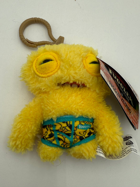 Fuggler - Baby Fuggler Keychain - Yellow Squidge 2024 #105307