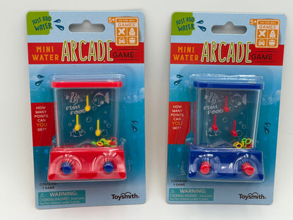 Mini Arcade Water Game - Fish Food - Red #103998