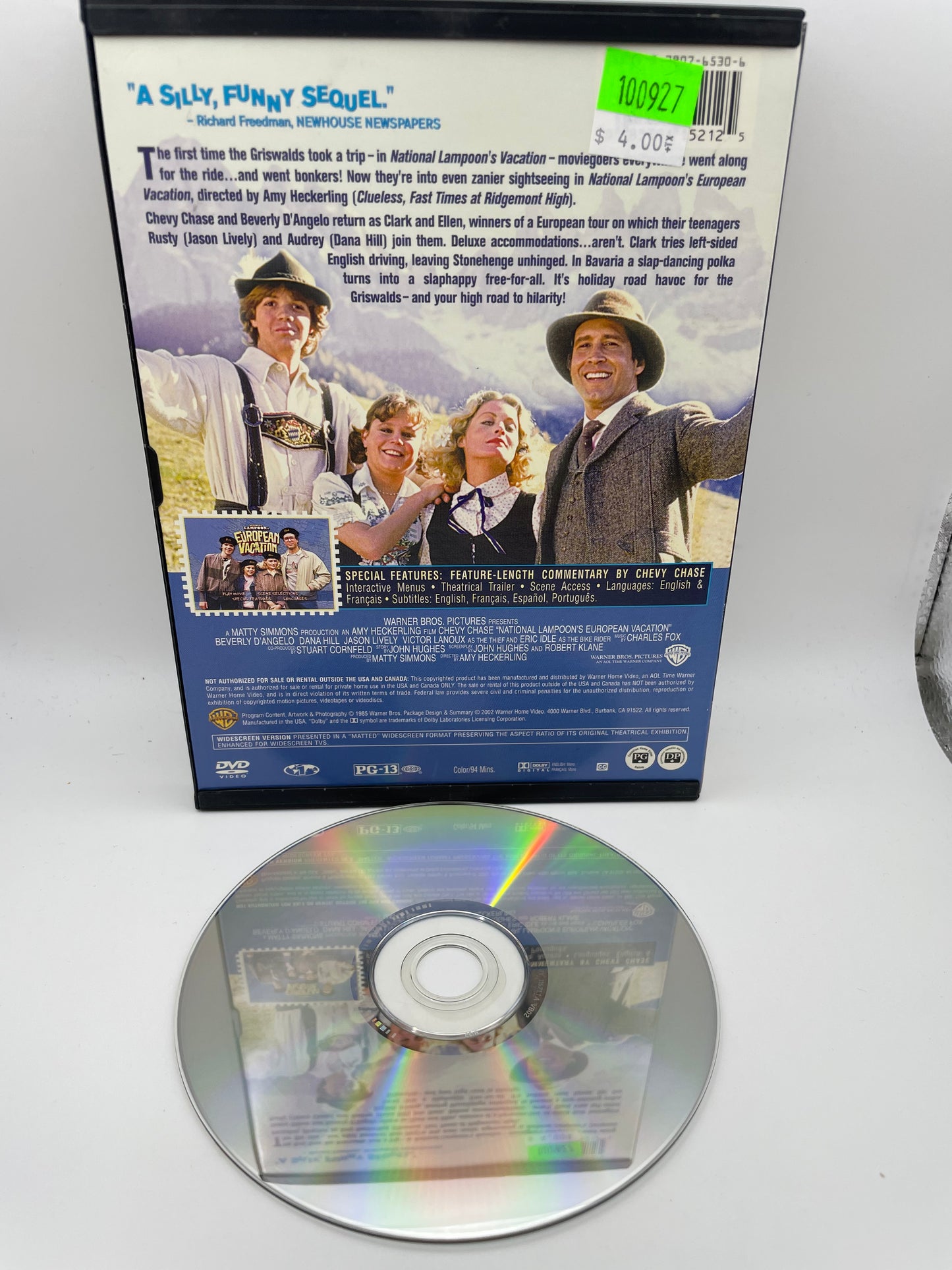 DVD - National Lampoons European Vacation #100927