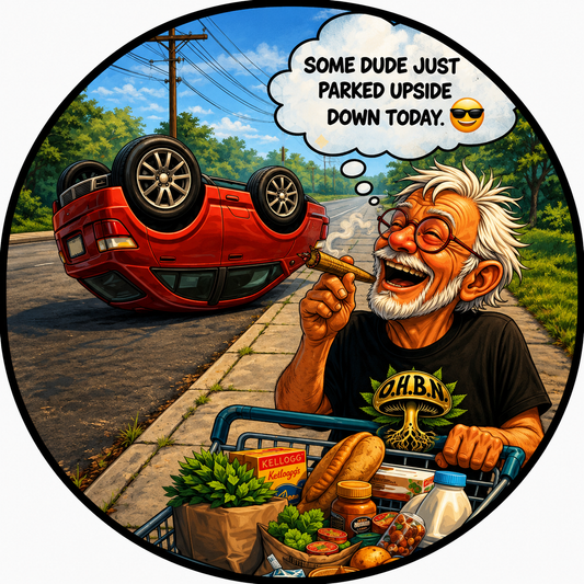Button - WTHC-Radio - Bad Parking