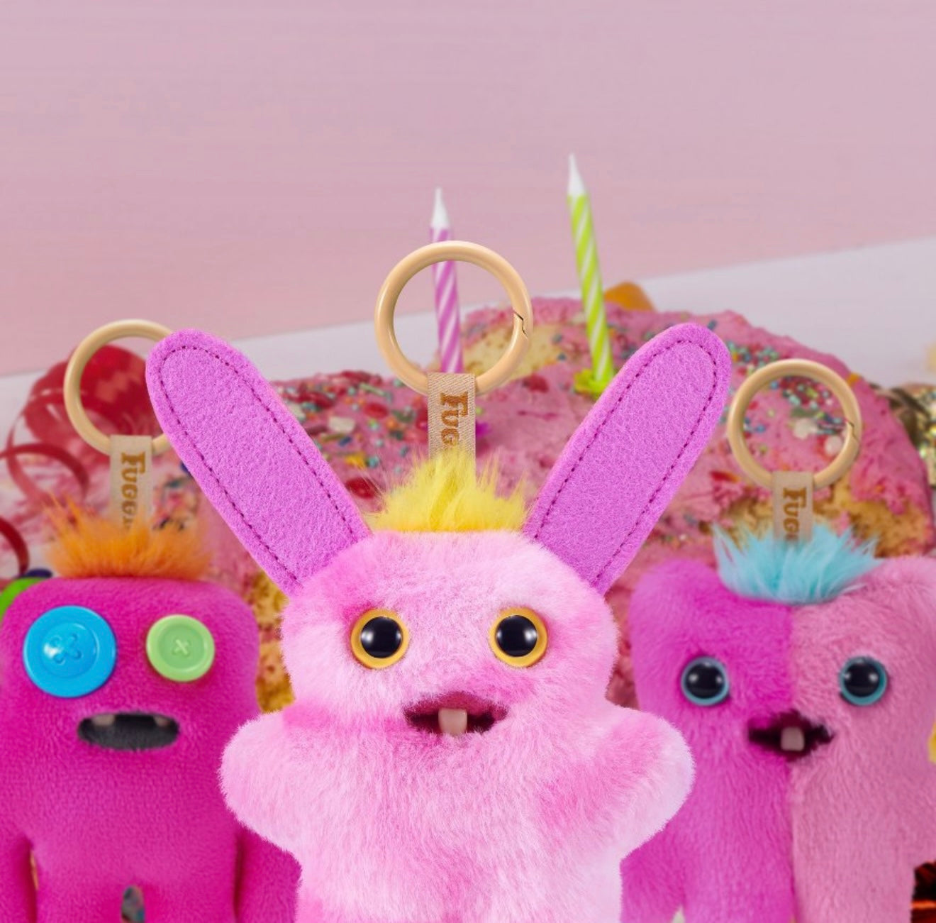 Fuggler - Baby Pinkles - Keyring - Rabid Rabbit 2025 #107416