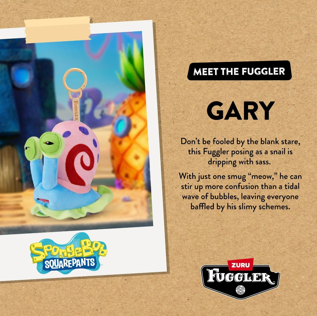 Fuggler - Sponge Bob Keychains - Gary 2025 #107389