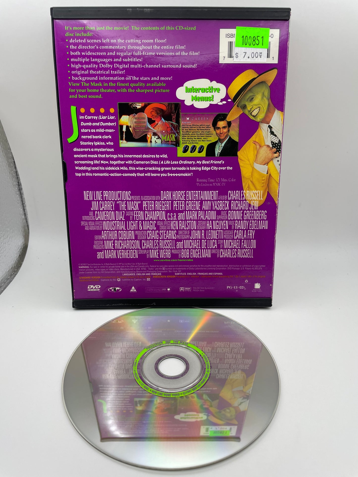 DVD - Mask, The 1995 #100851