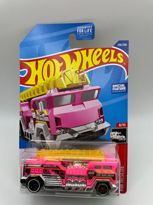 Hot Wheels - HW Rescue - #230 8/10 5 Alarm Pink 2022 #103280
