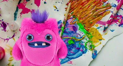 Fuggler - Baby Fugg - Series 4 - Pink Greedy Grinner 2024 #107115