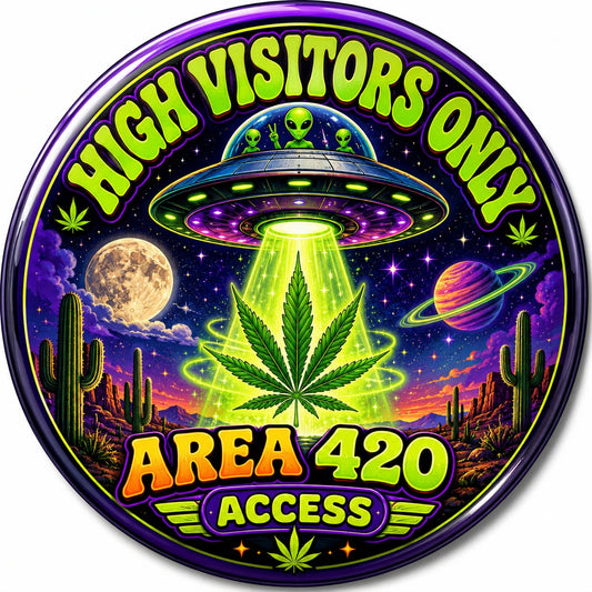 Buttons - WTHC-Radio - High Visitors Only #108056