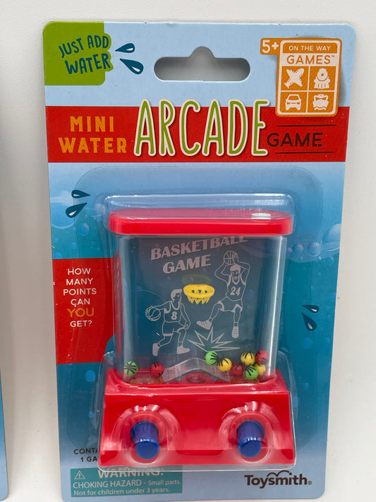 Mini Arcade Water Game - Basketball - Red #104001
