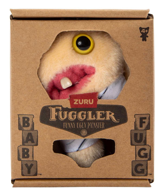 Fuggler - Plush Baby Fugg - Series 3 - Peach Fur Mr Needles 2024 #105112