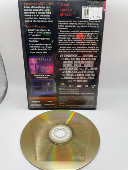 Dvd - Species II 1997 #100634
