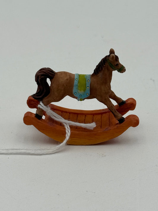 Teenies Tinies Treasures - Enesco - Rocking Horse 1997 #105261