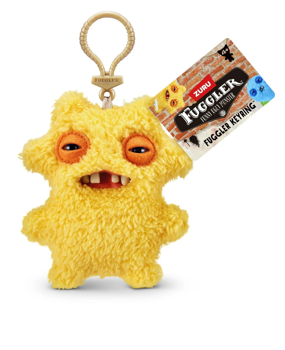 Fuggler - Keychain - Series 5 = Yellow Sir Knobbynuts 2024 #107122