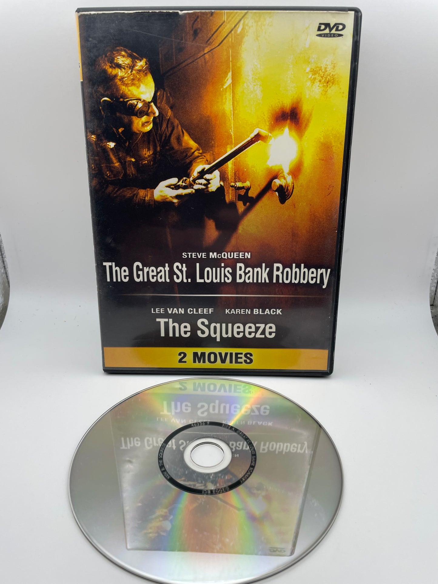 DVD - Great St Louis Bank Robbery / The Squeeze 2005 #100836
