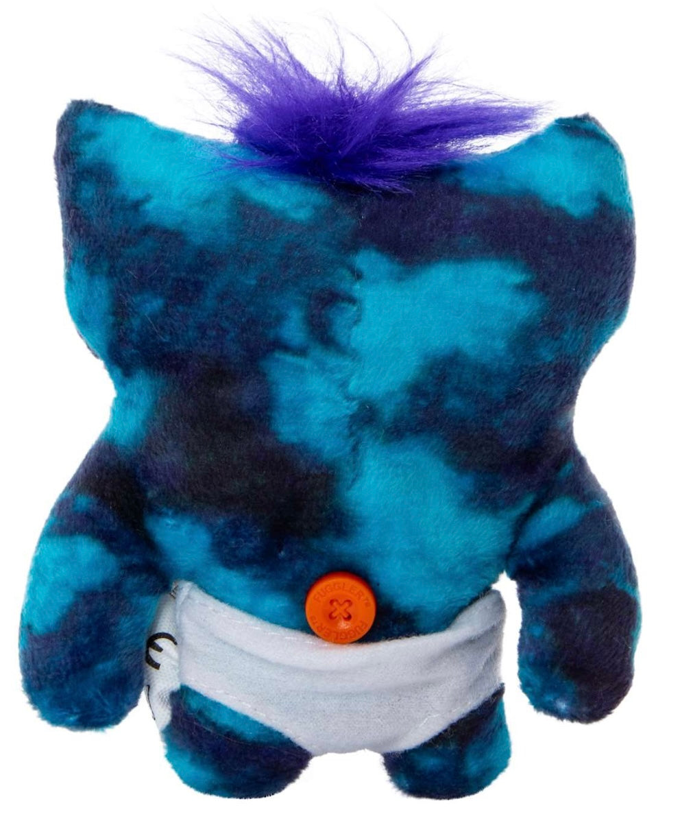 Fuggler - Plush Baby Fugg - Series 3 - Blue Tye Dye Wide Eyed Weirdo 2024 #105114