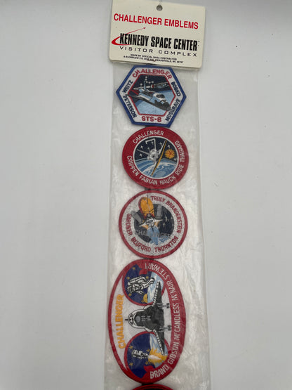Kennedy Space Center - 10 Flights Challenger Emblem Collection 1986 #103540