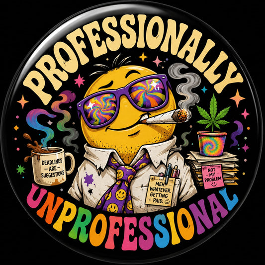 Buttons - WTHC-Radio - Professionally Unprofessional #107912