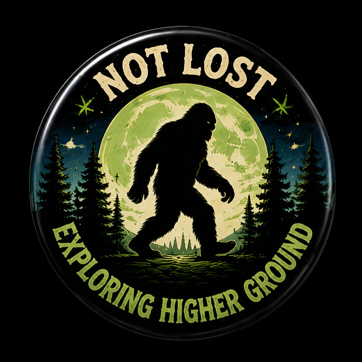 Buttons - WTHC-Radio - Not Lost