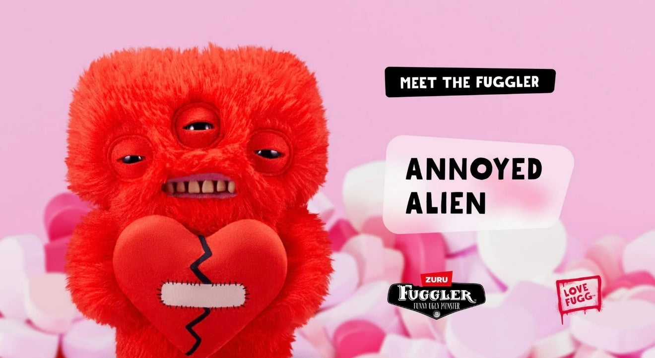 Fuggler - Love Fugg - Red Annoyed Alien 2024 #107240