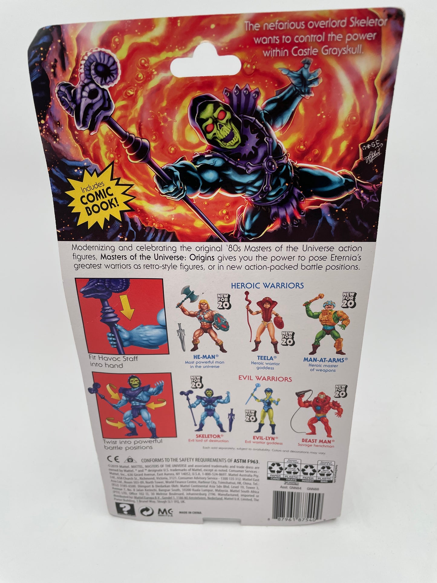 Masters of the Universe - Retro Play Skeletor 2019 #100385