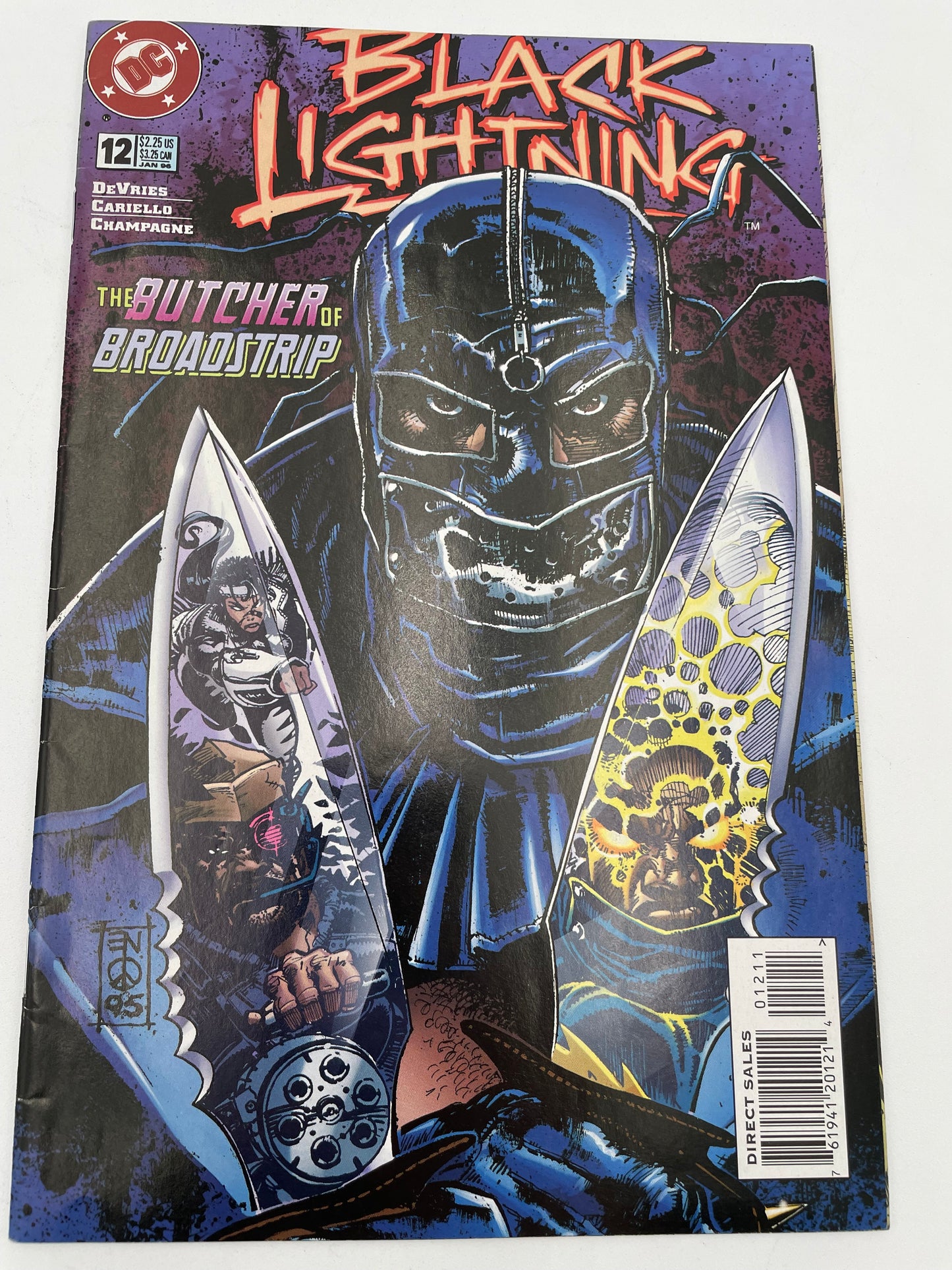 DC Comics - Black Lightning #12 January 1996 #102306