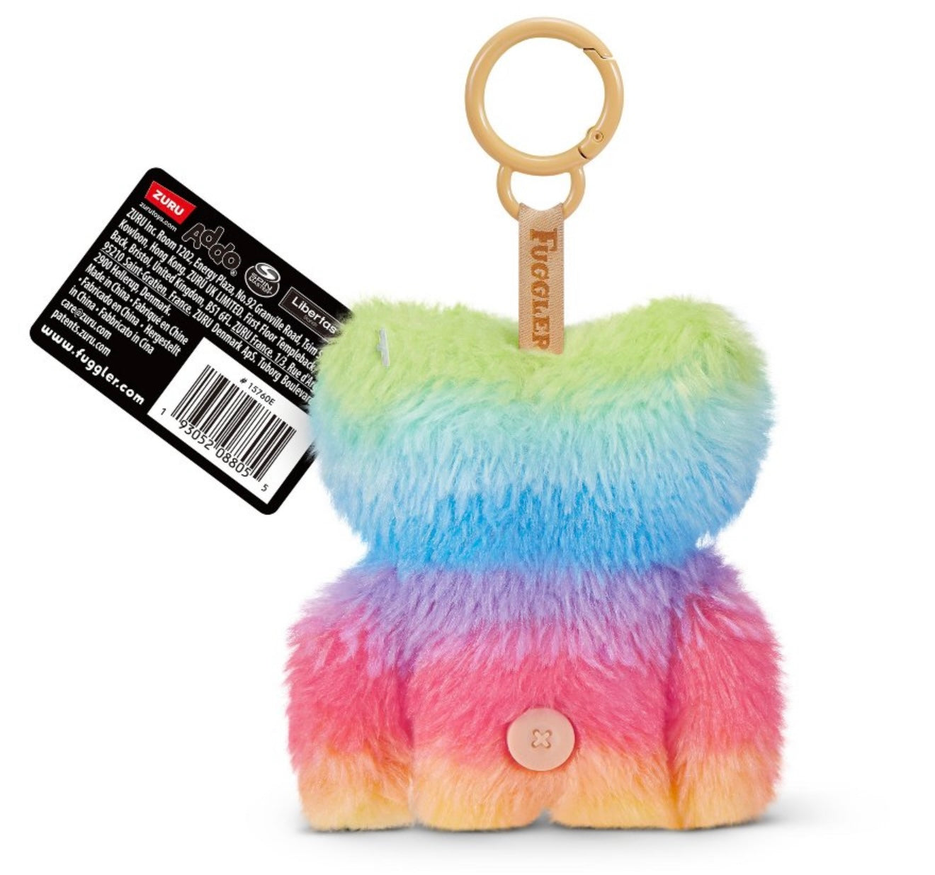 Fuggler - Keyring - Rainbow Fur Wide Eyed Weirdo 2025 #107420