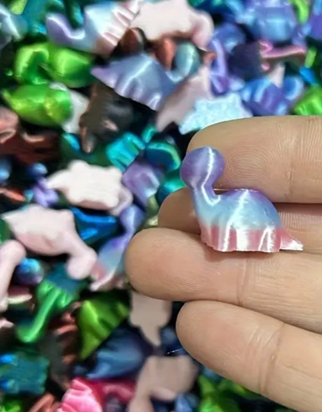 Mini Resin / 3D Print - Dinosaurs - Assorted Colors #107205