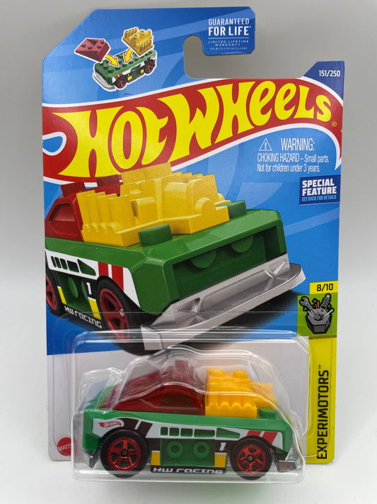 Hot Wheels - Experimotors #151 8/10 Custom Small Block Green 2022 #103193