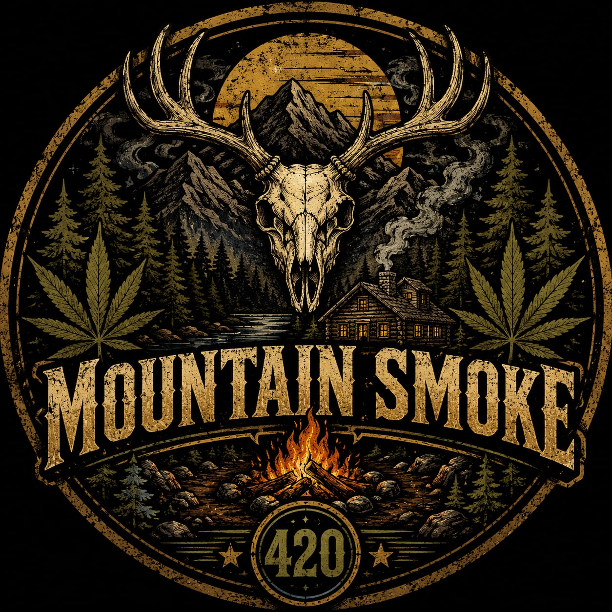 Buttons - WTHC-Radio - Mountain Smoke