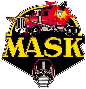 Button - 80s Theme - M.A.S.K. Logo