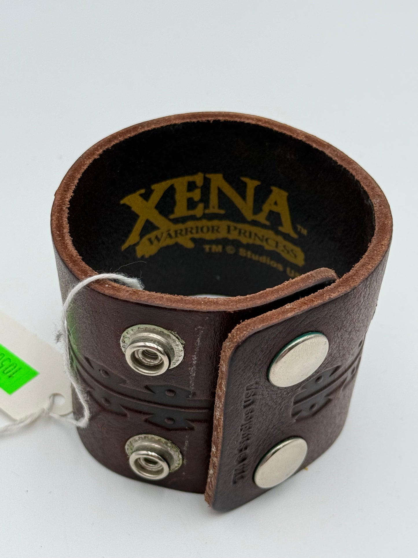Zena Warrior Princess - Vintage - Leather Wrist Band #105064