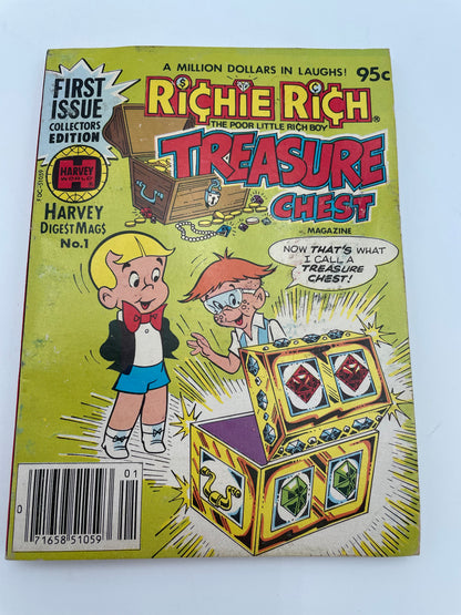 Richie Rich Comic - Treasure Chest #1 - 1982 #102024