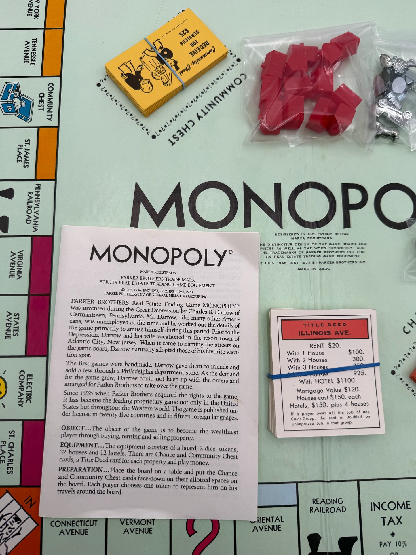 Parker Brothers - Monopoly Game 1978 #105103