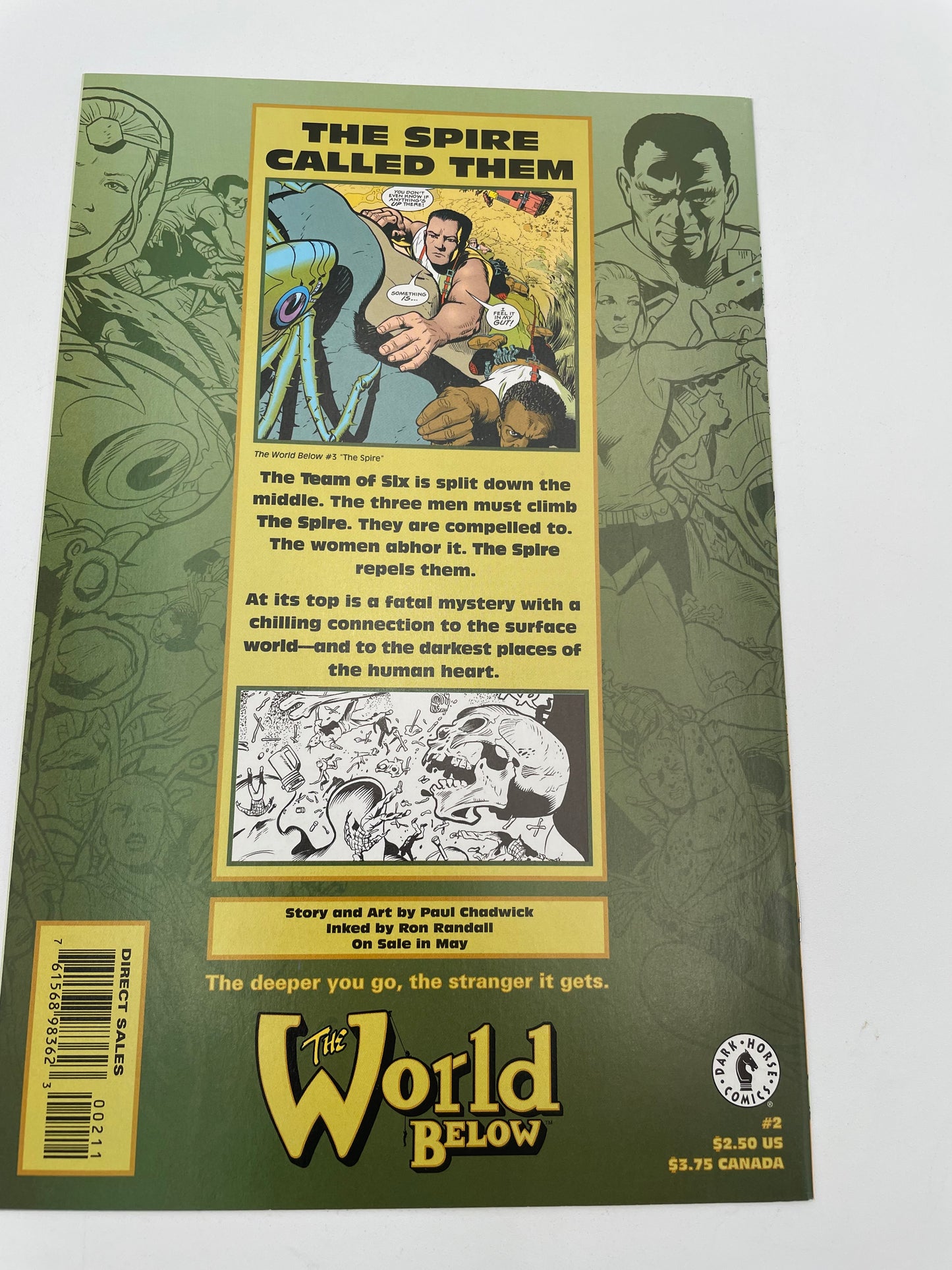 Dark Horse Comics - The World Below #2 April 1999 #102431