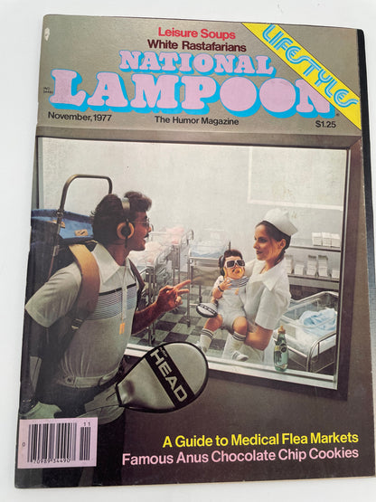 National Lampoons Magazine - Leisure Soups, White Rastafarians - November 1977 #101755