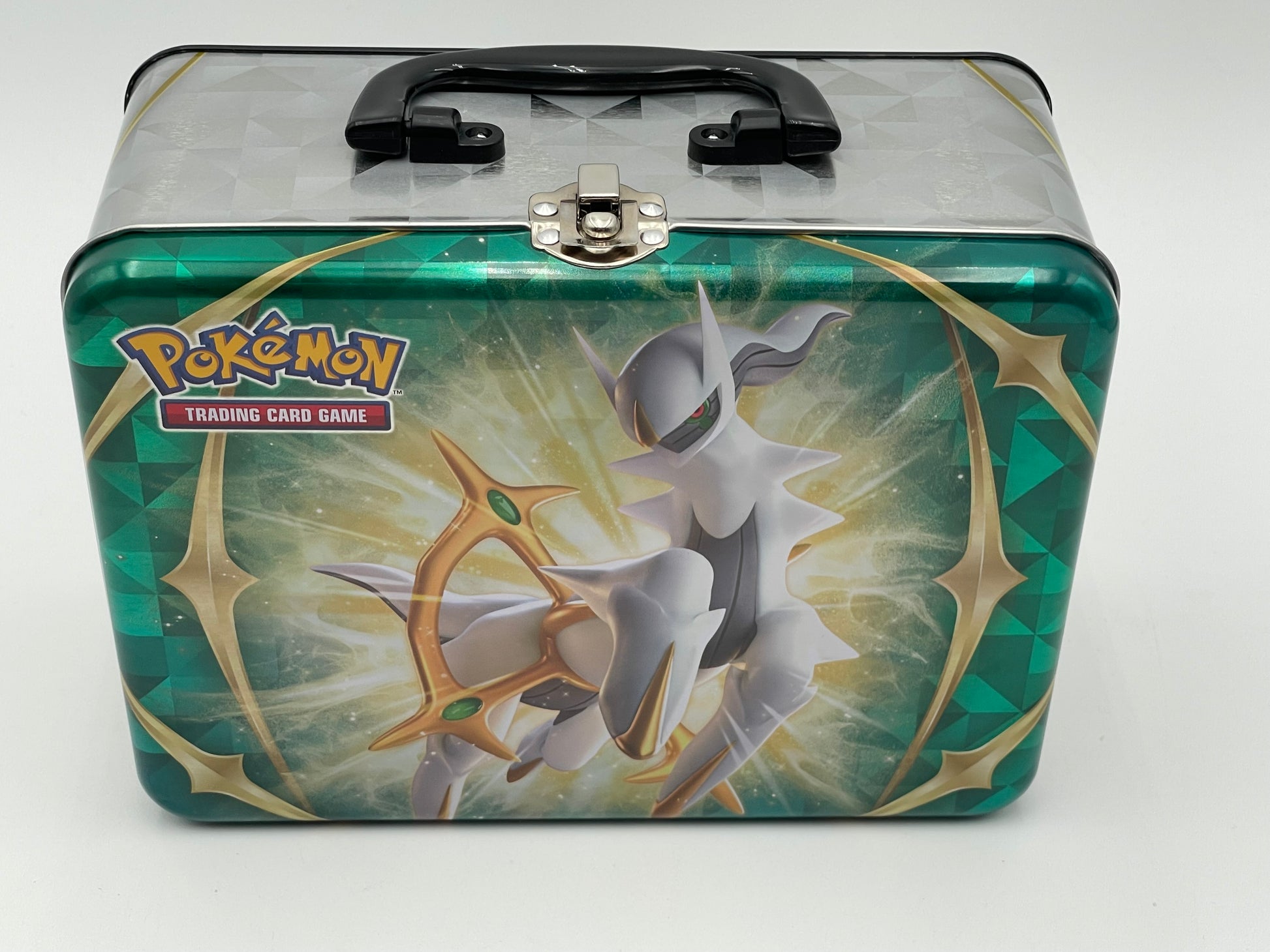 Pokmon - Empty Handled Tin - Arceus w/ Stickers 2022 #104154 Bird n' Squirrel Pokmon - Empty Handled Tin - Arceus w/ Stickers 2022 #104154 Bird n' Squirrel