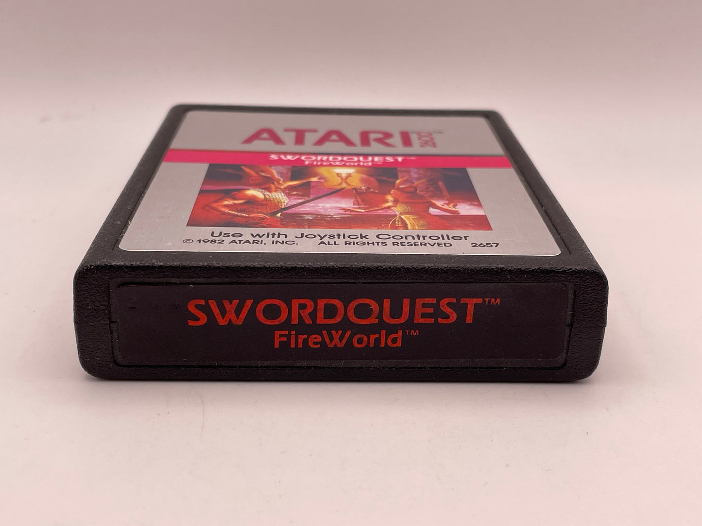 ATARI 2600 - Sword Quest Fire World 1982 #103582