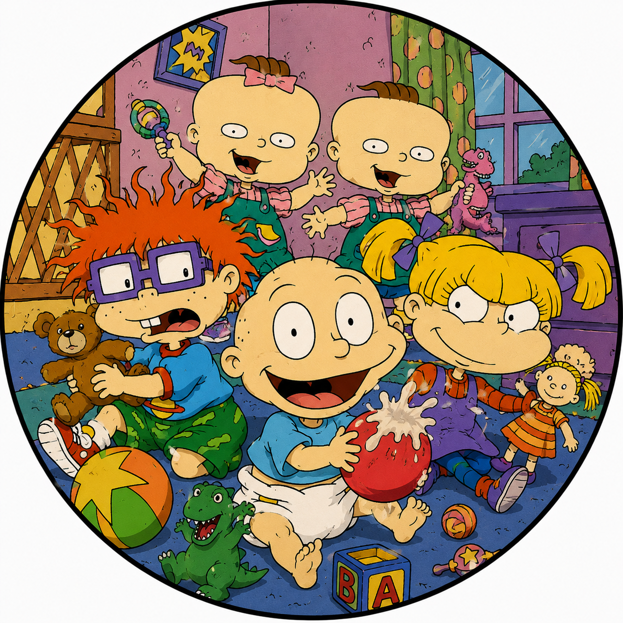 Button - 90s Theme - Rugrats
