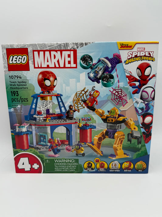 LEGO - Marvel -  10794 Team Spidey Web Spinnner Headquarters 2024 #104852
