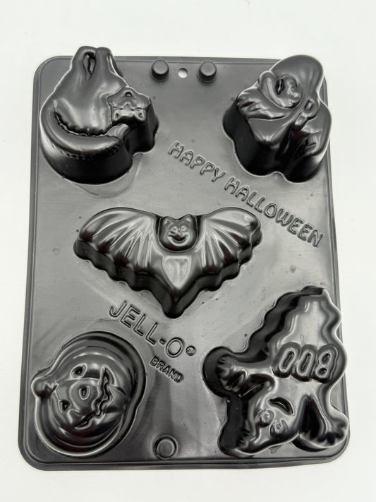 Jello - Halloween Figure Mold - Black 1990s #105198