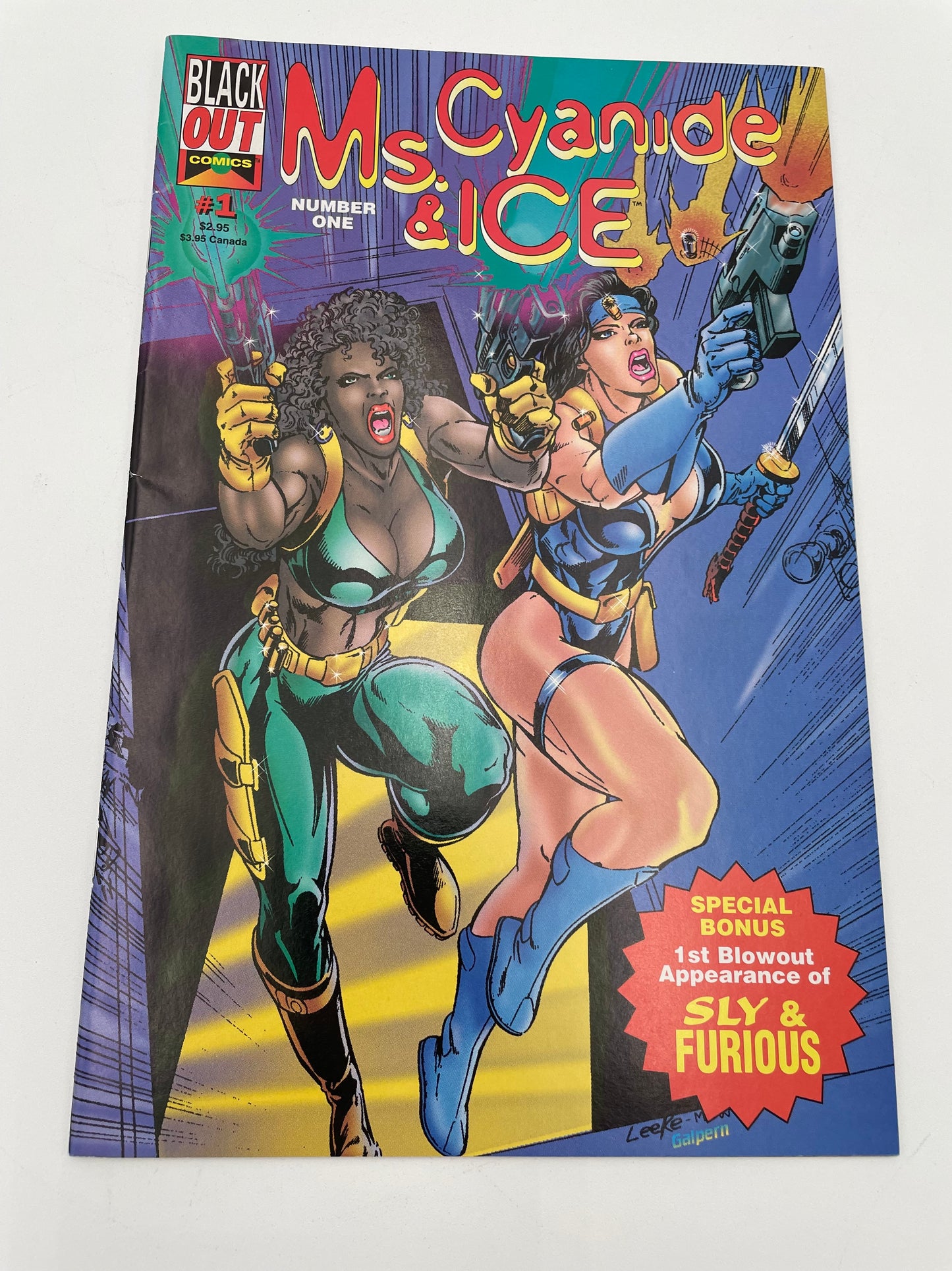 Comic - Ms Cyanide and Ice #1 - 1995 #102236