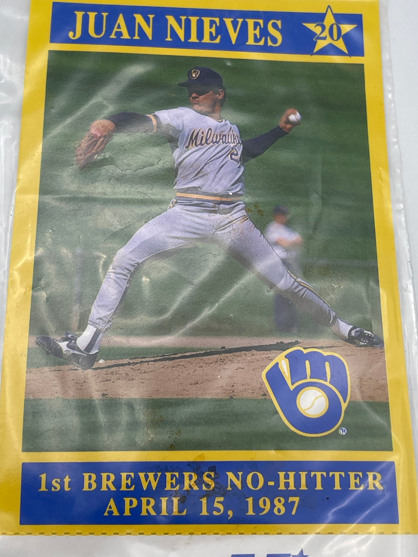 Commemorative Pin Collection - #3 Juan Nieves #101871
