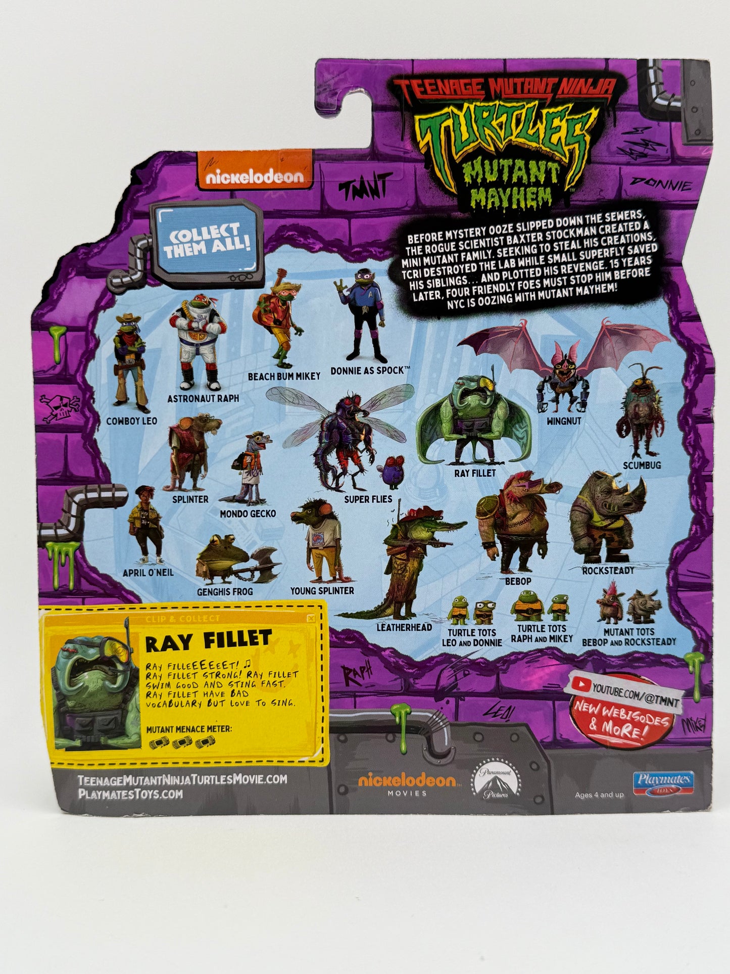 TMNT - Mutant Mayhem - Ray Fillet The Man-Ray 2024 #107297