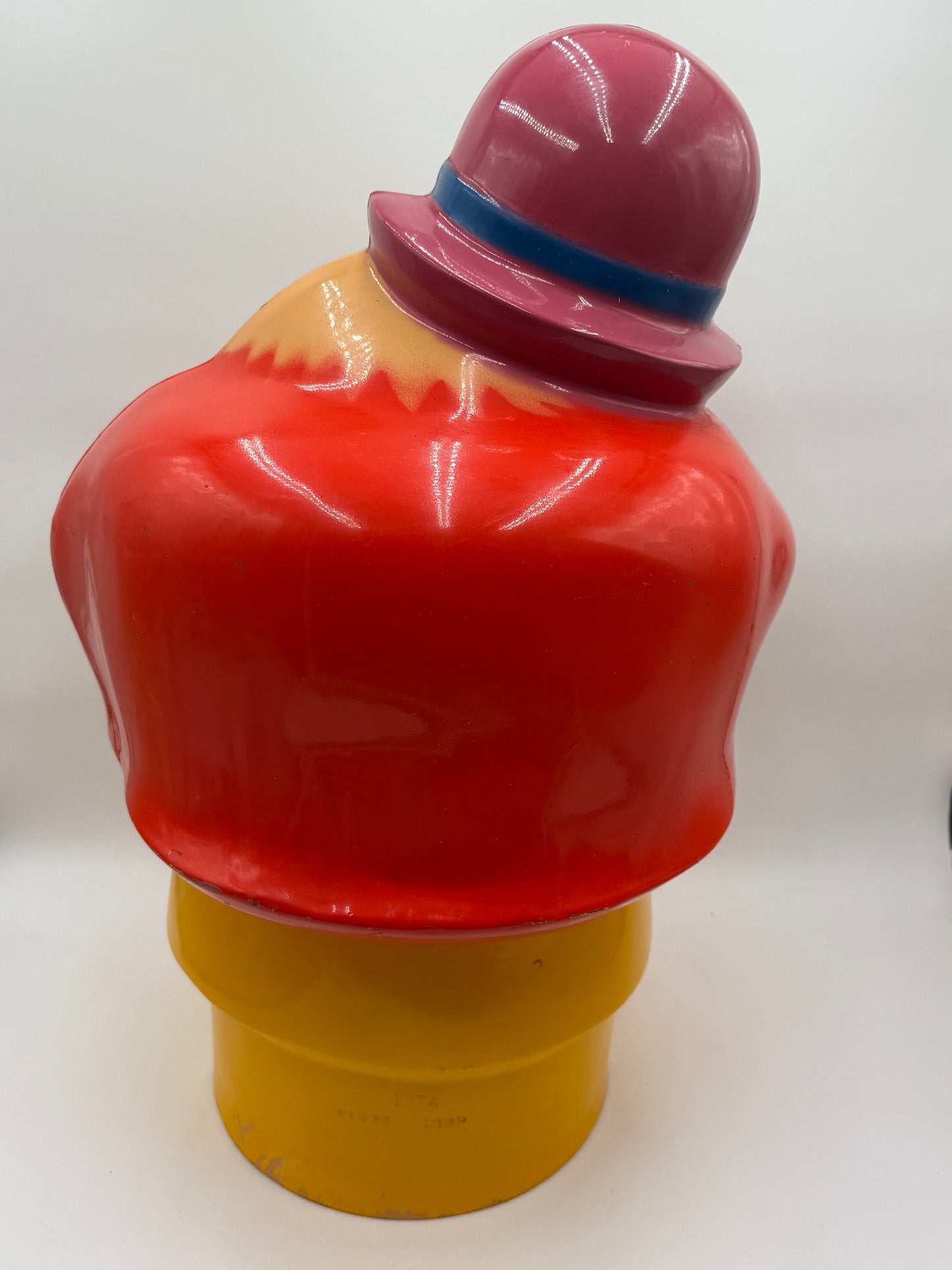 Clown Head - Vintage Helium Tank Cover 1974 #107154