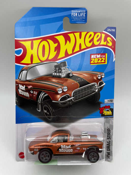 Hot Wheels - Drag Strip - #225 7/10 ‘62 Corvette Gasser 2022 #103103