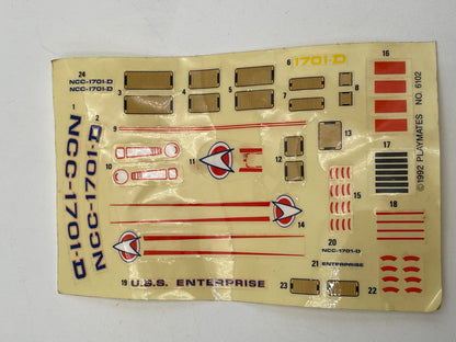 Star Trek - Playmates - TNG Starship Enterprise 1992 #104538