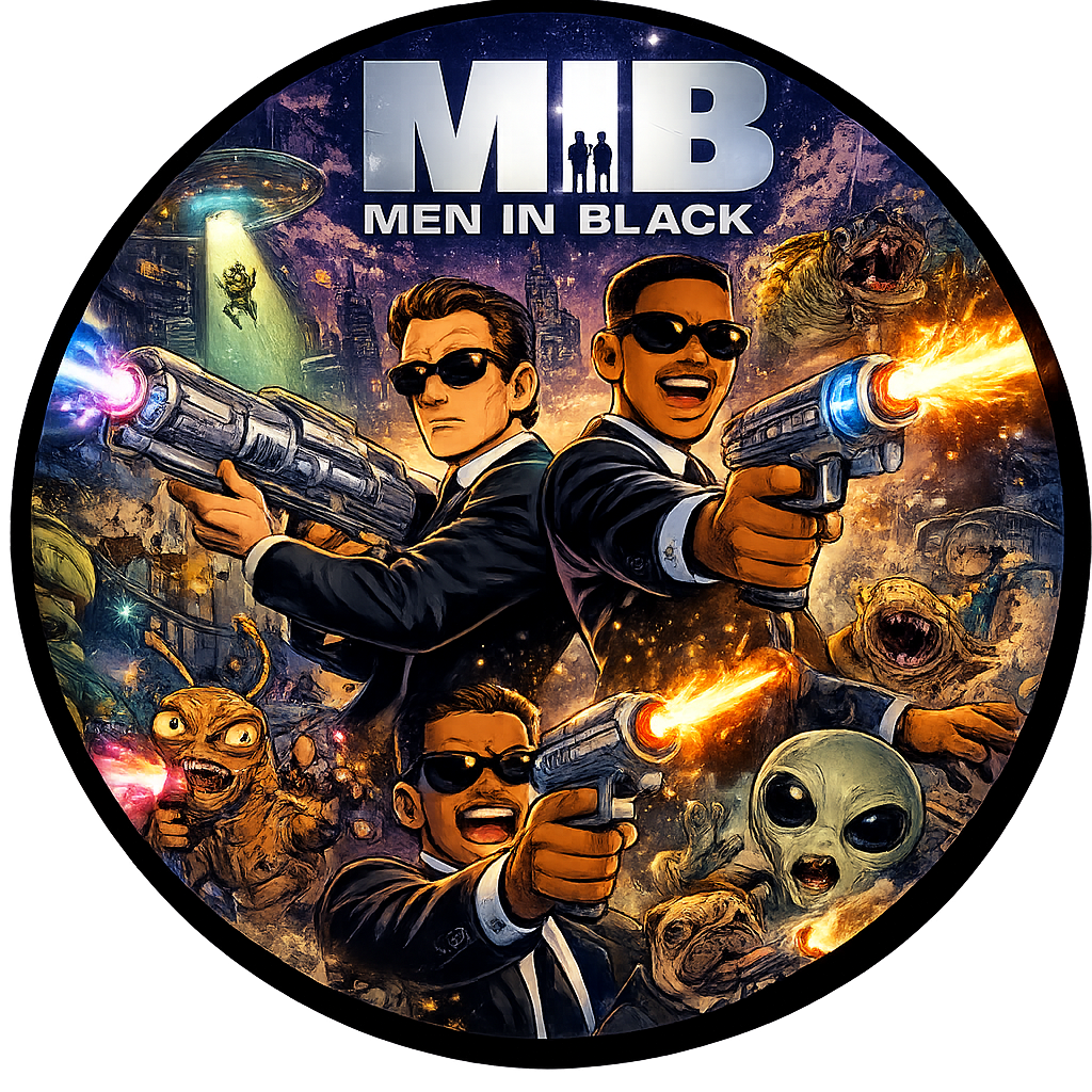 Buttons - 90s Theme - Men in Black #108140