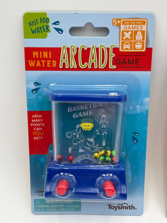 Mini Arcade Water Game - Basketball - Blue #104000