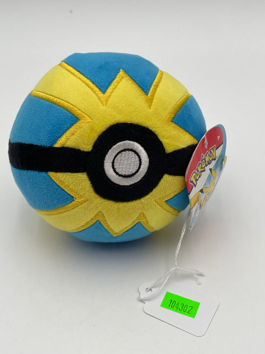 Pokémon - Plush - Blue Quick Pokeball 2018 #104302